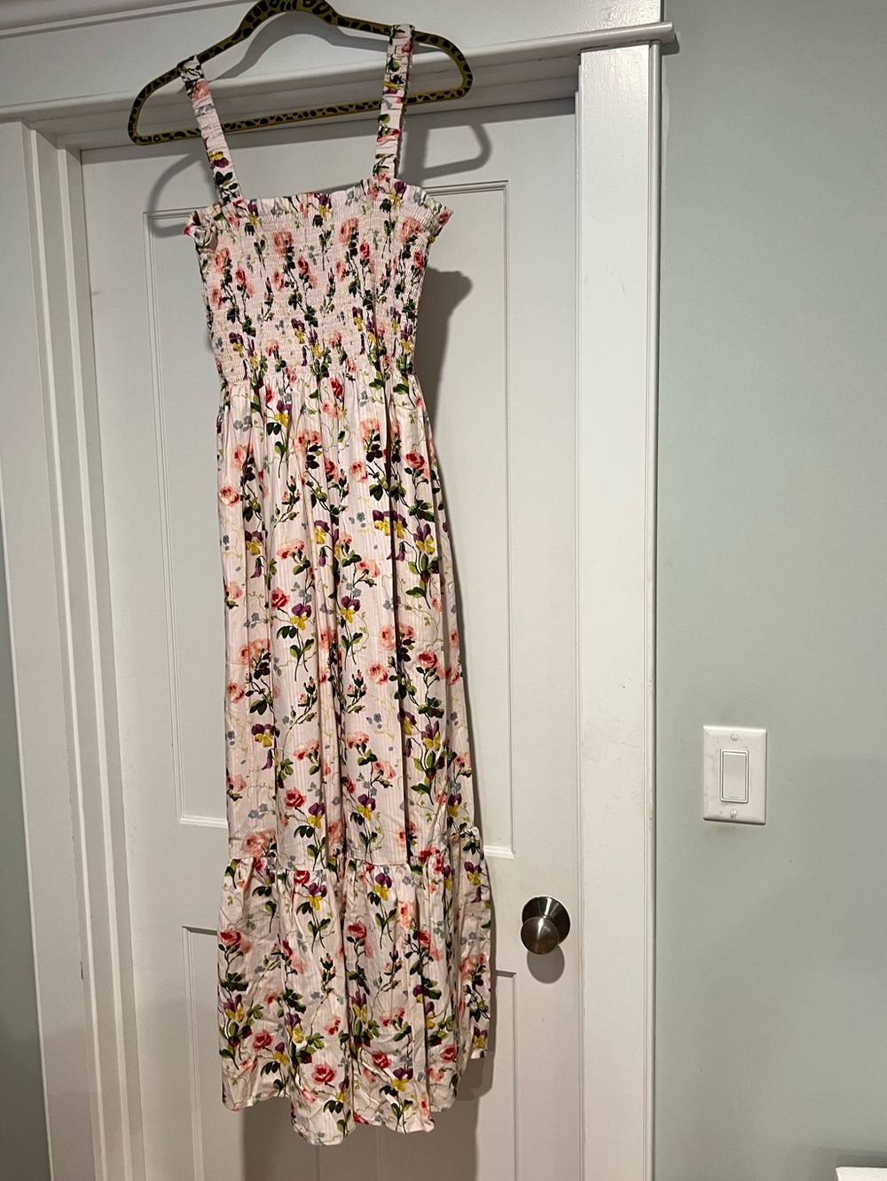 Rare Hill House Anjuli Nap Dress in Pink Bluebonnet. Sz. L - Picture 7 of 12